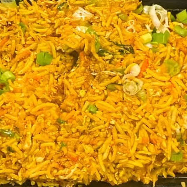Spicy masala fried rice family pack.
