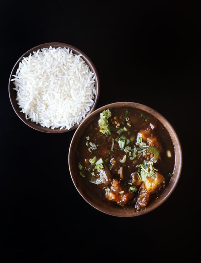Manchurian entrée.