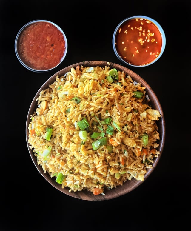 Wok-tossed fried rice family pack.