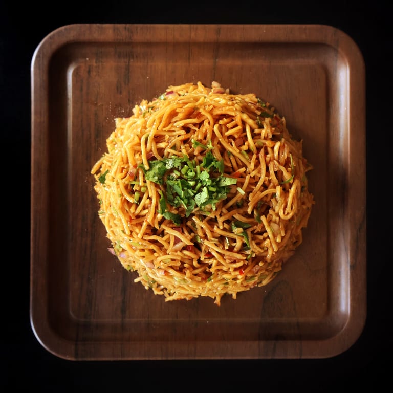 Lunch at Our Indian Restaurant: Biryani, Curry, Vegetarian